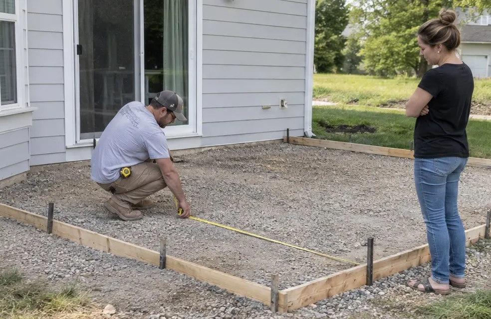 How to Price a Concrete Patio: Sizes, Finishes and the Extras Customers Ask For